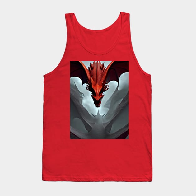 The Blood Wyrm Tank Top by Quotechella Merch